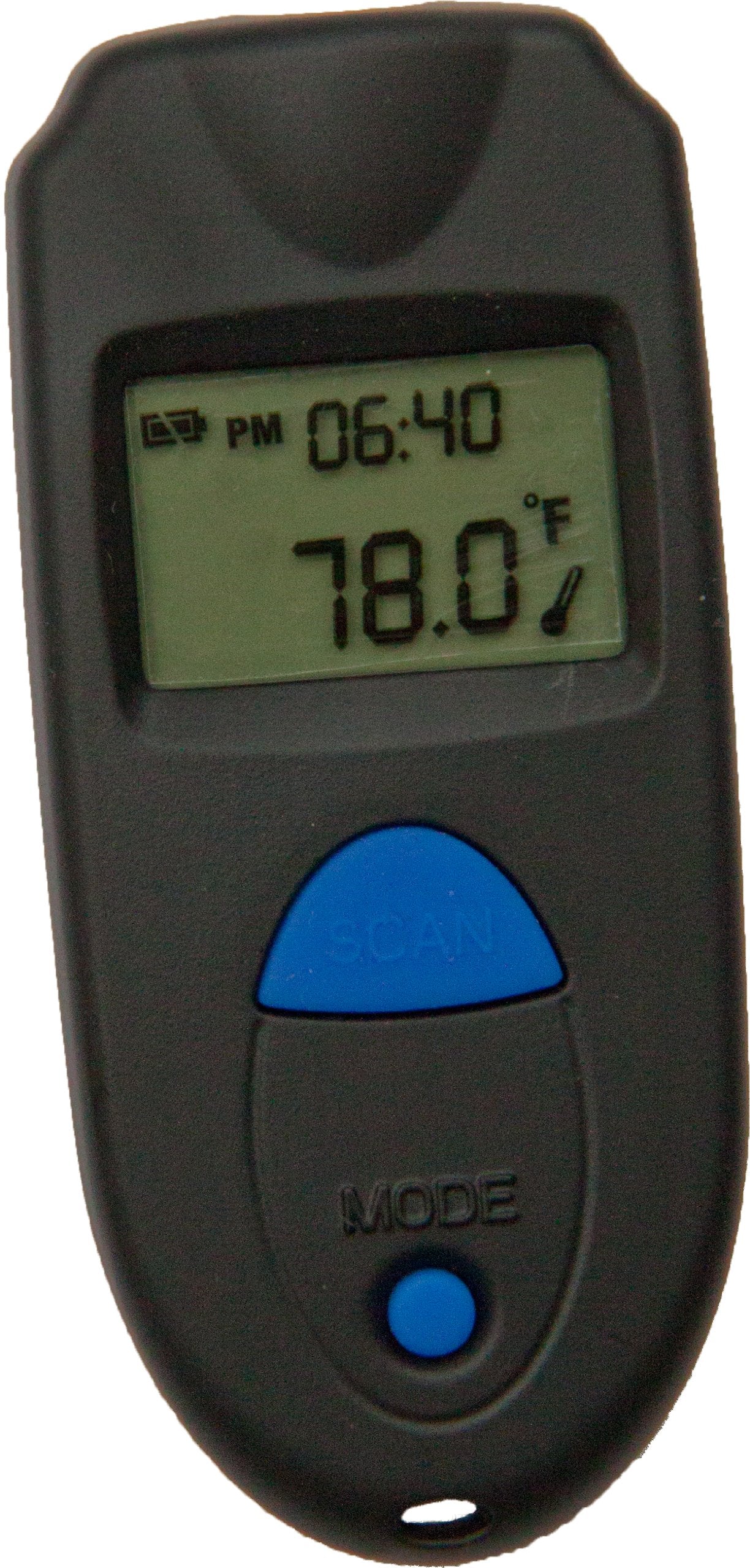 Zoo Med Repti Temp minmax-readout highlights temperature fluctuations for reliable terrarium monitoring.