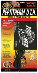 Zoo Med ReptiTherm uses adhesive-back for a neat, permanent heat zone.