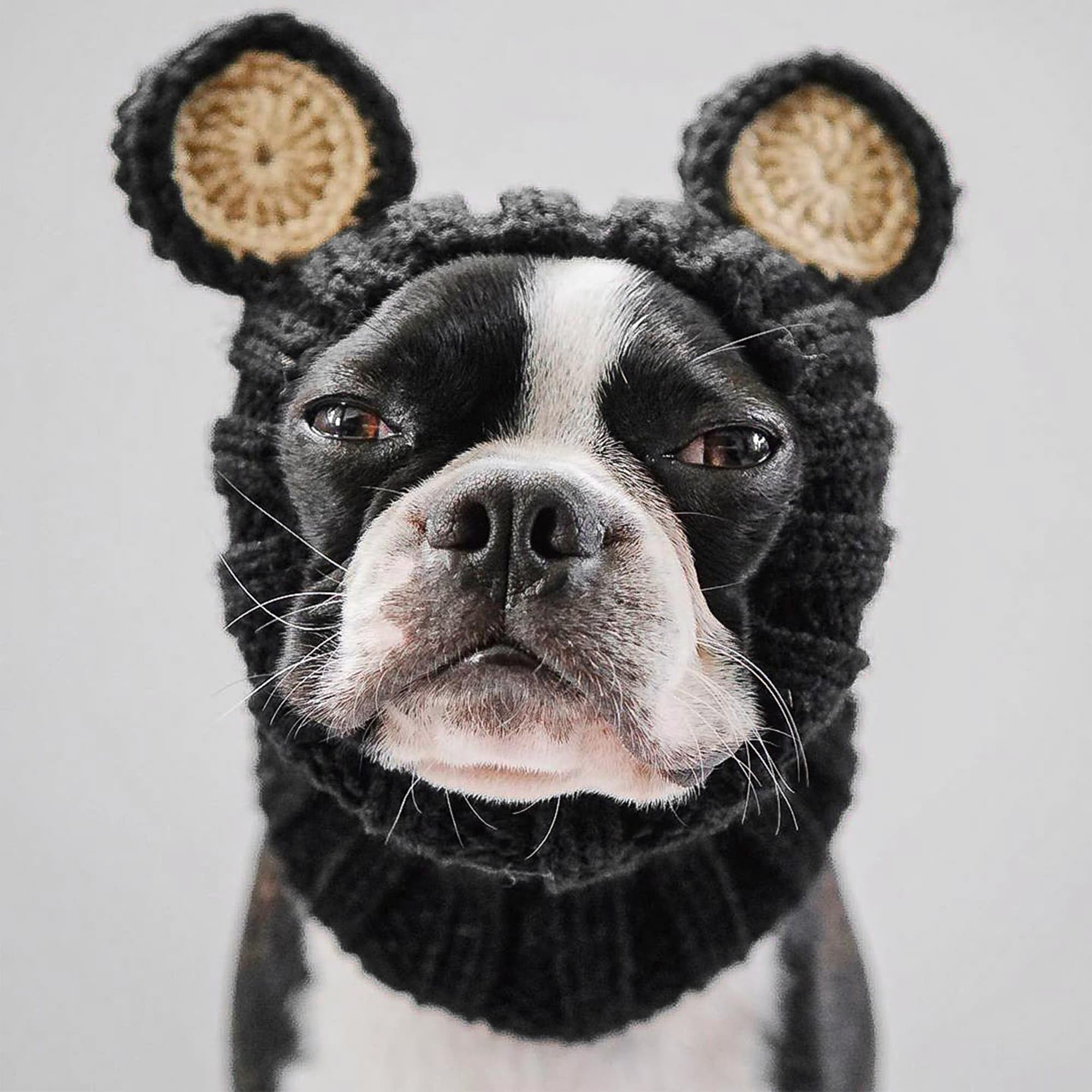 Zoo Snoods Bear Costume measures about 10 inches in length for coverage.