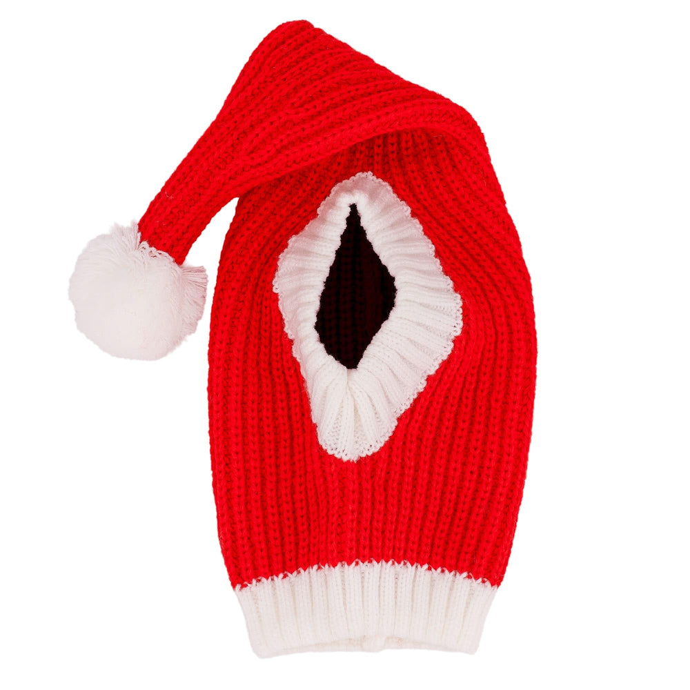 Zoo Snoods knit snood wrap showing neck protection for pets