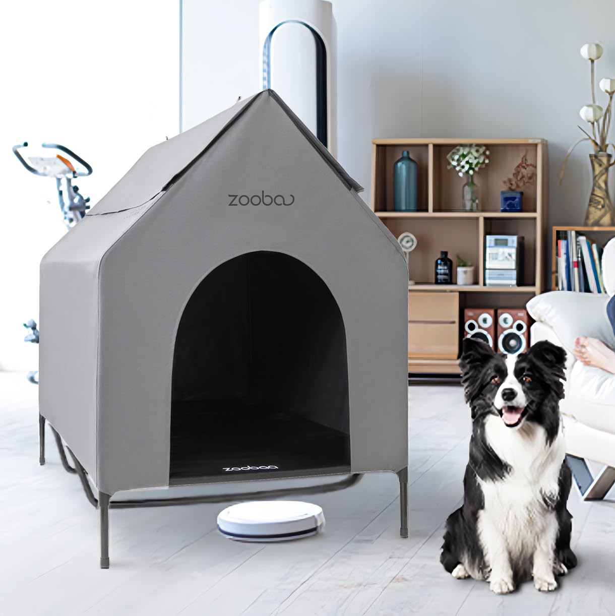 Zooba XL indoor-outdoor use illustrates versatile placement options.