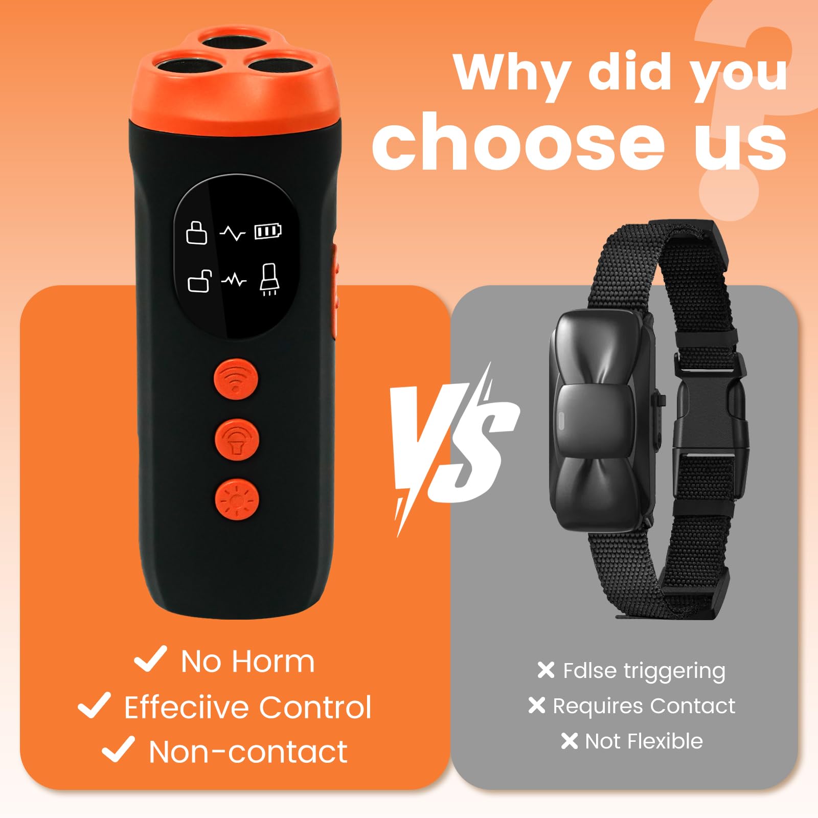 Zoomcritter ultrasonic dog bark deterrent suitable for dogs of all sizes during training.