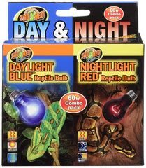 Lámpara Zoo Med día-noche para reptiles: calor estable y observación diurna y nocturna.