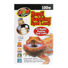 Zoo Med Repti Basking Spot Lamps 100W side view shows efficient heat distribution