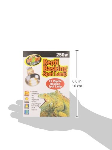 Zoo Med 250W double reflector concentrates heat and light