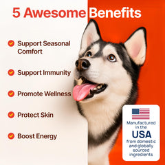 ZOOMEZEN chicken-flavor chews close-up shows tasty, easy-to-administer tick protection.