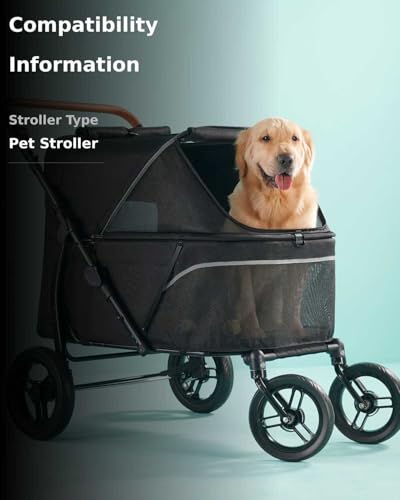 Zoosky pet stroller top sunroof open for interaction and airflow.