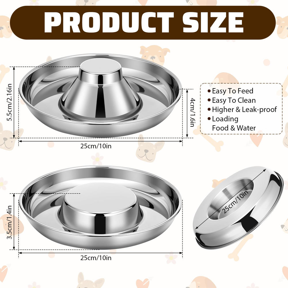 Zopeal stackable bowls with flat and cylinder design maximize space