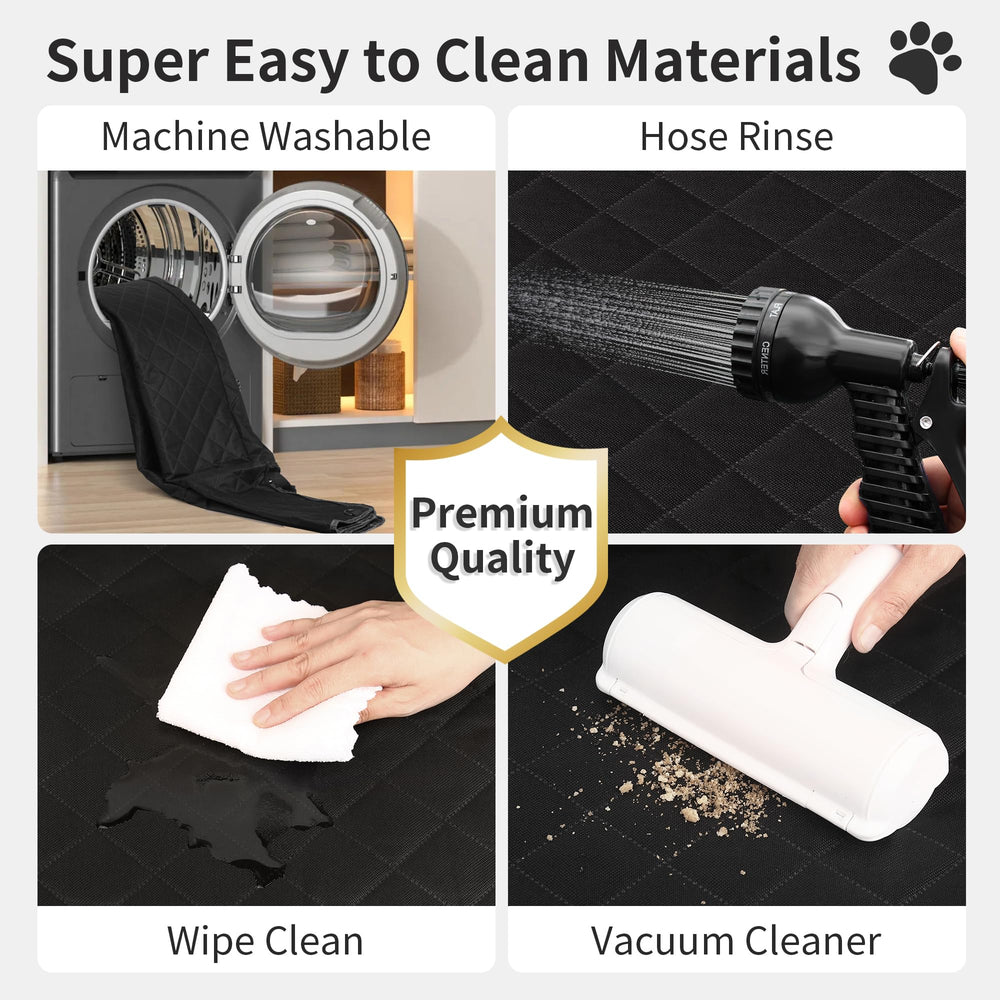 Zoramey machine washable durable fabric for easy cleaning after trips.