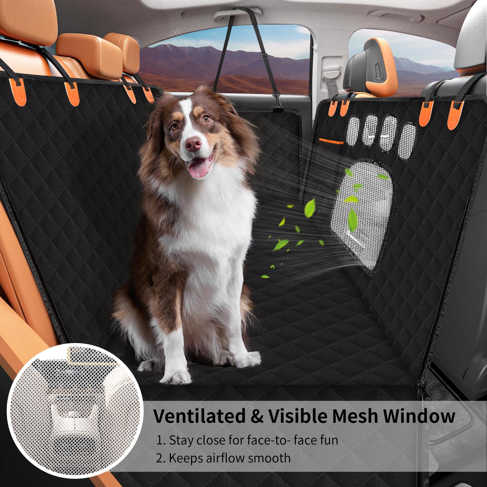 Zoramey secure non-slip backing preventing cover shifting during travel.