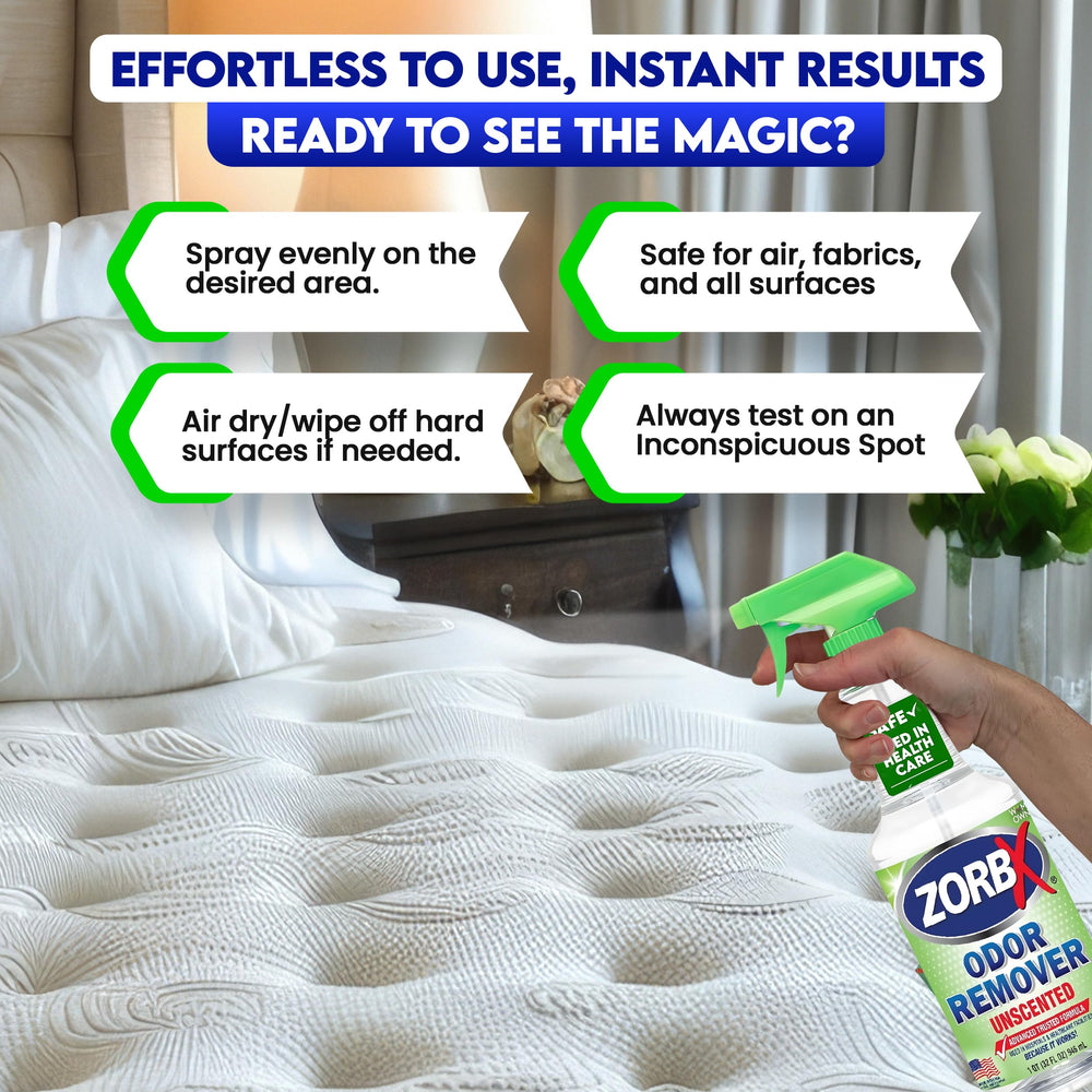 ZORBX basement odor remover guards against damp, musty odors.