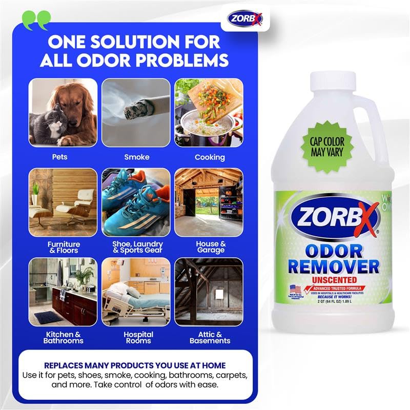 ZORBX eco-friendly odor absorbers with non-toxic ingredients