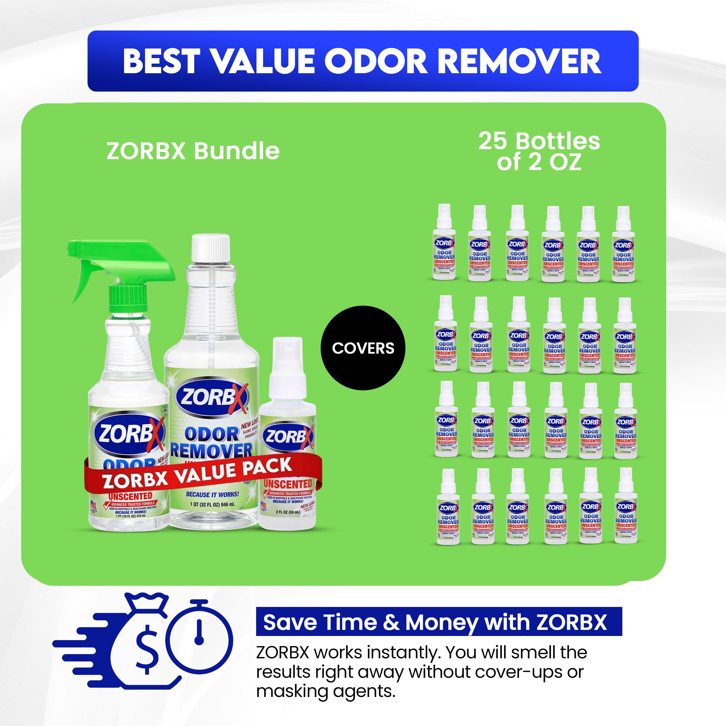 ZORBX in hospital room to neutralize odors discreetly.