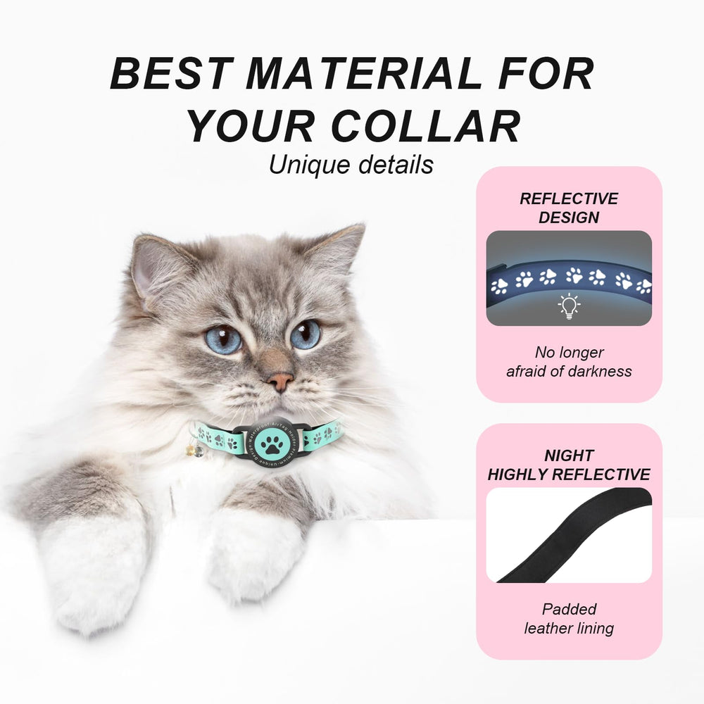 ZOWPET breakaway buckle safety on cat collar enables easy release