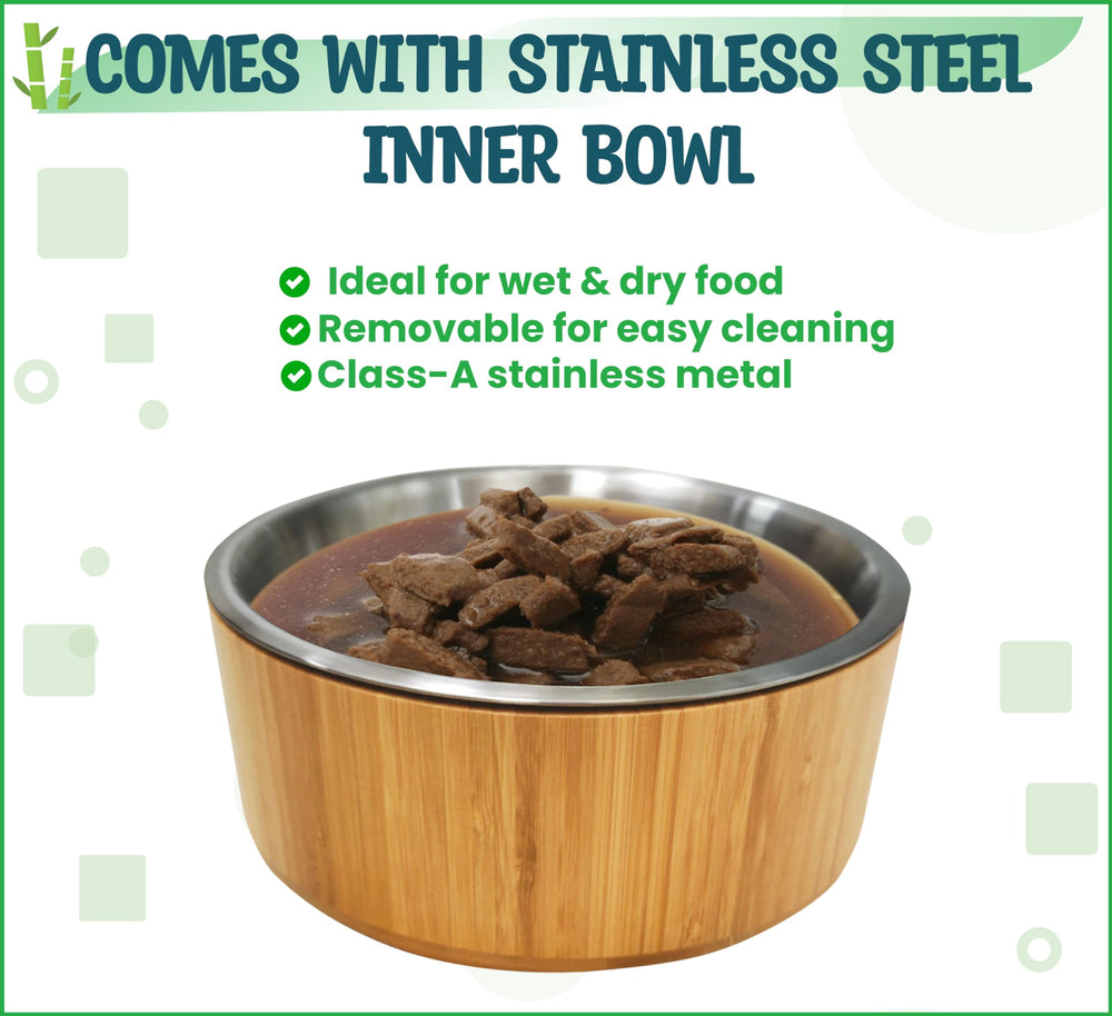 ZPirates anti-slip feet ensuring stable elevated bowl during meals