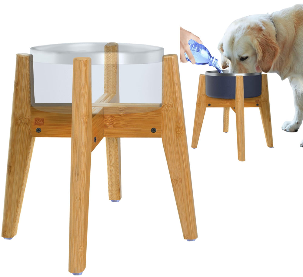 ZPirates elevates bowls to deter ants and pests.