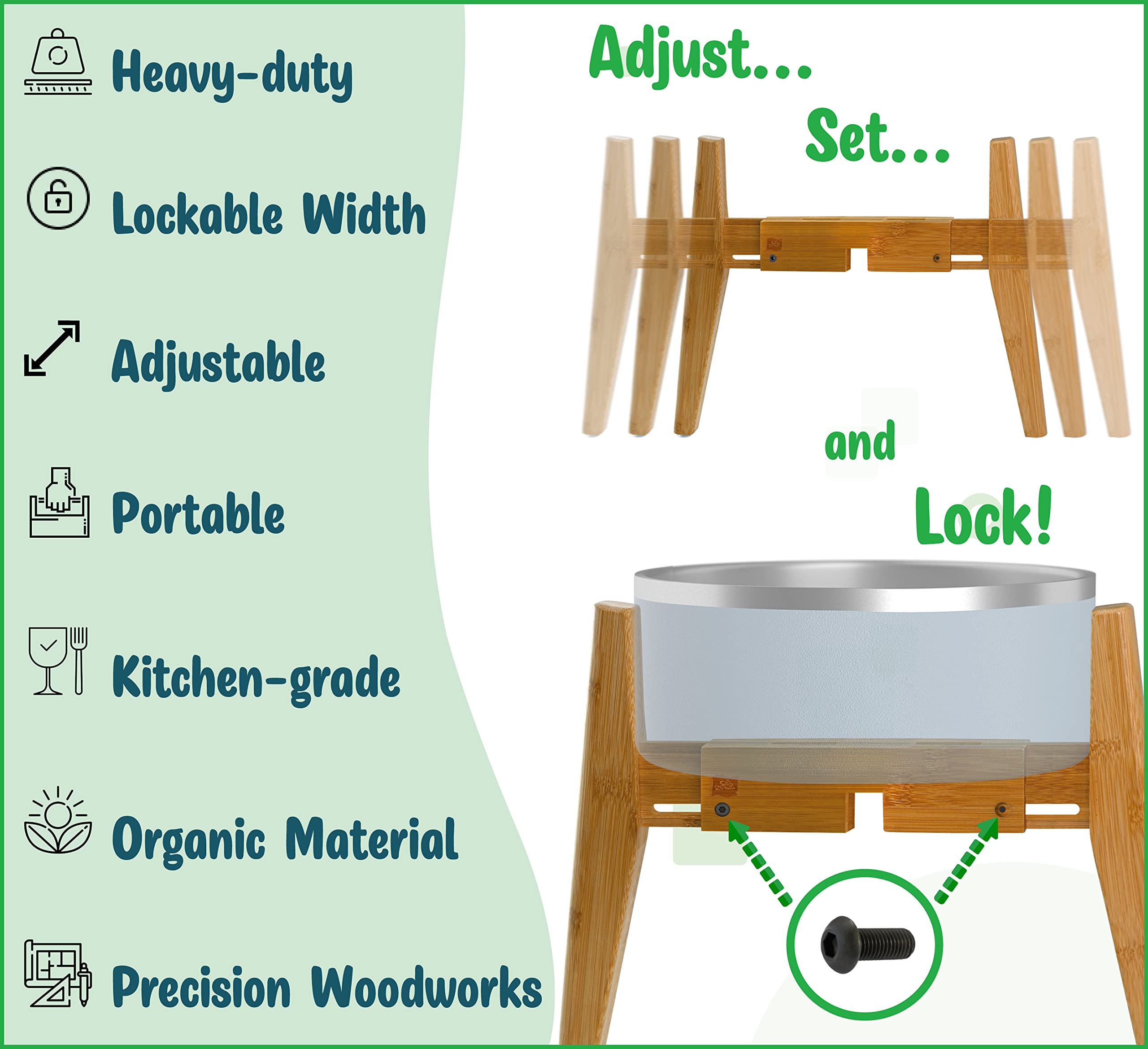 ZPirates compatible with ceramic, stainless steel, and plastic bowls.