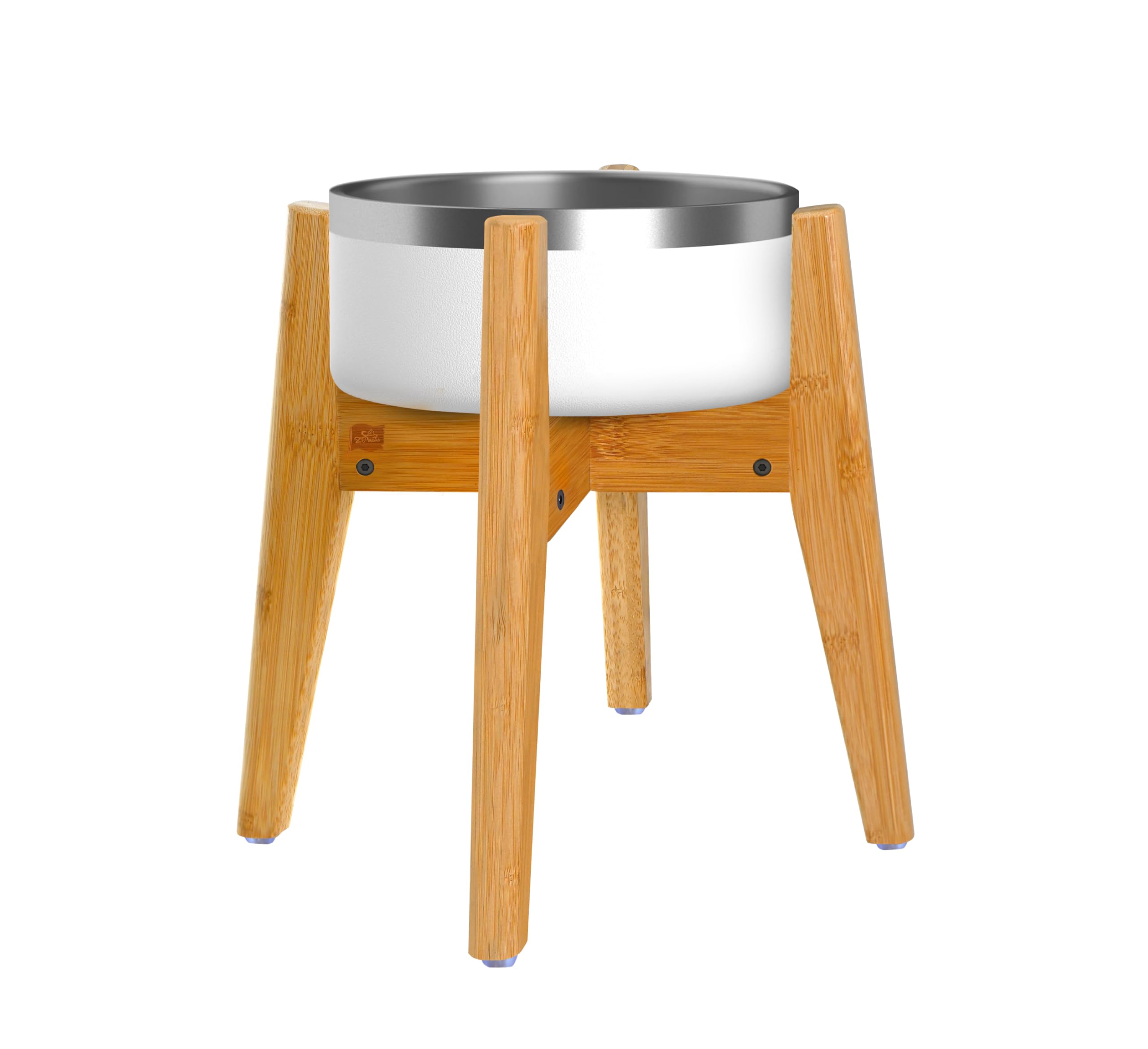 ZPirates easy-clean bamboo finish keeps meals tidy.