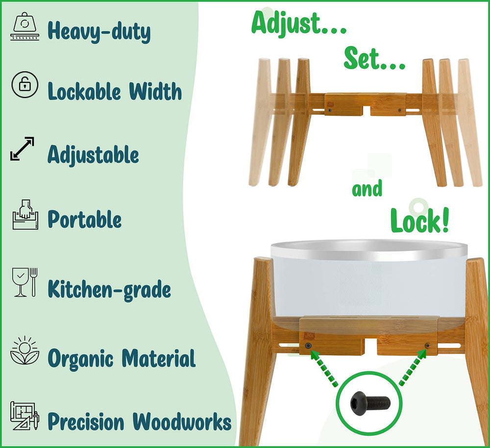 ZPirates durable kiln-dried bamboo resists shrinkage and weather changes.