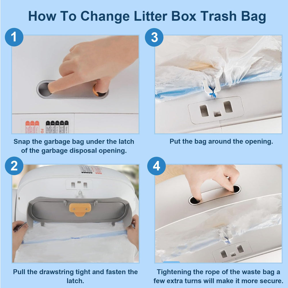 ZPSOX liners help maintain a fresher home by simplifying litter changes.