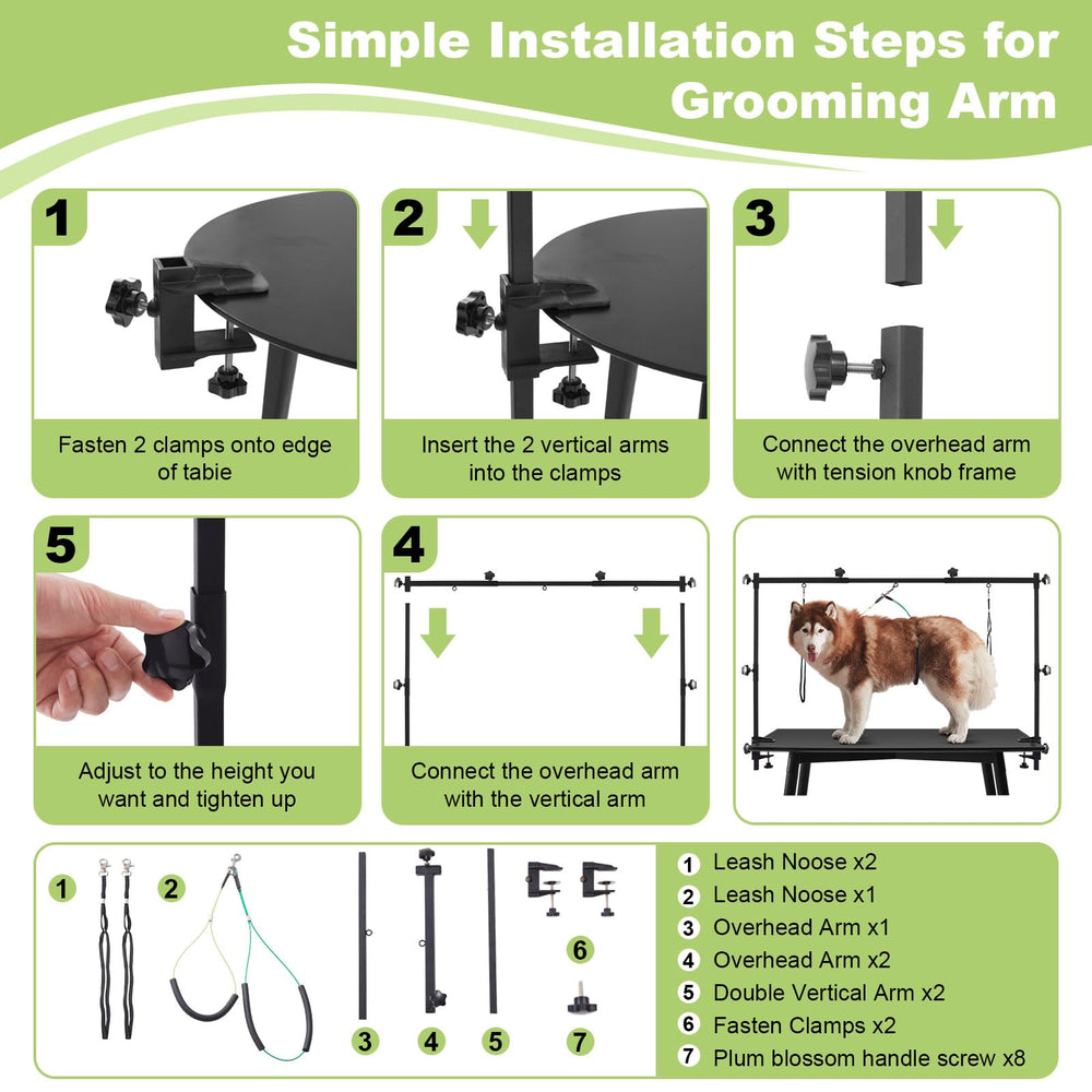 ZPVP folding design reduces storage space when the arm is collapsed.