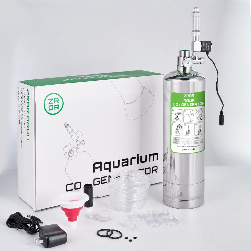 ZRDR bubble counter and fittings enable easy CO2 monitoring