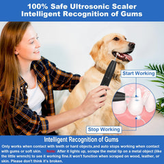ZREVSB dog teeth cleaning kit light on highlights safe, low-noise brushing during sessions.