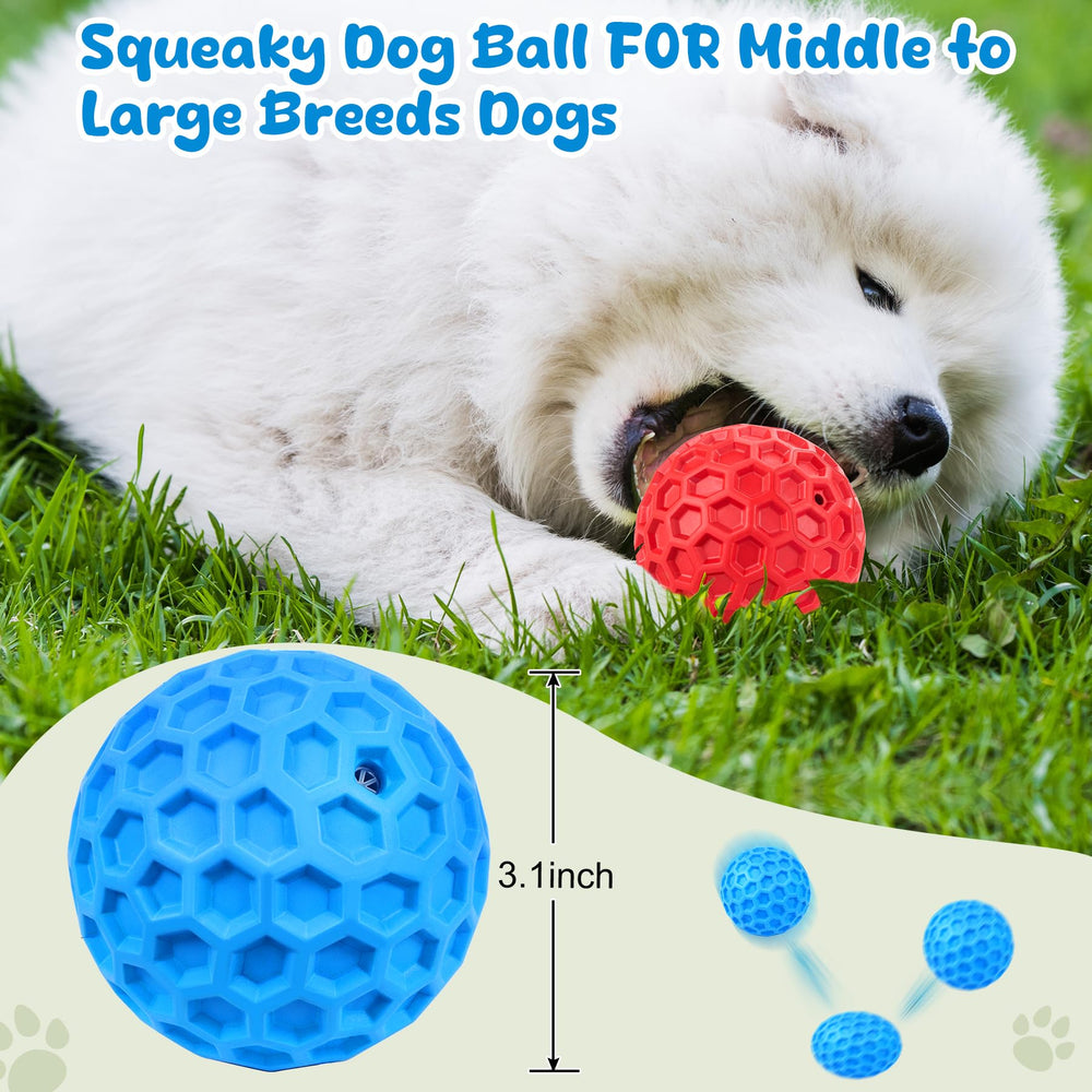 ZRIFAQESW heavy-duty ball side view shows rugged chew resistance