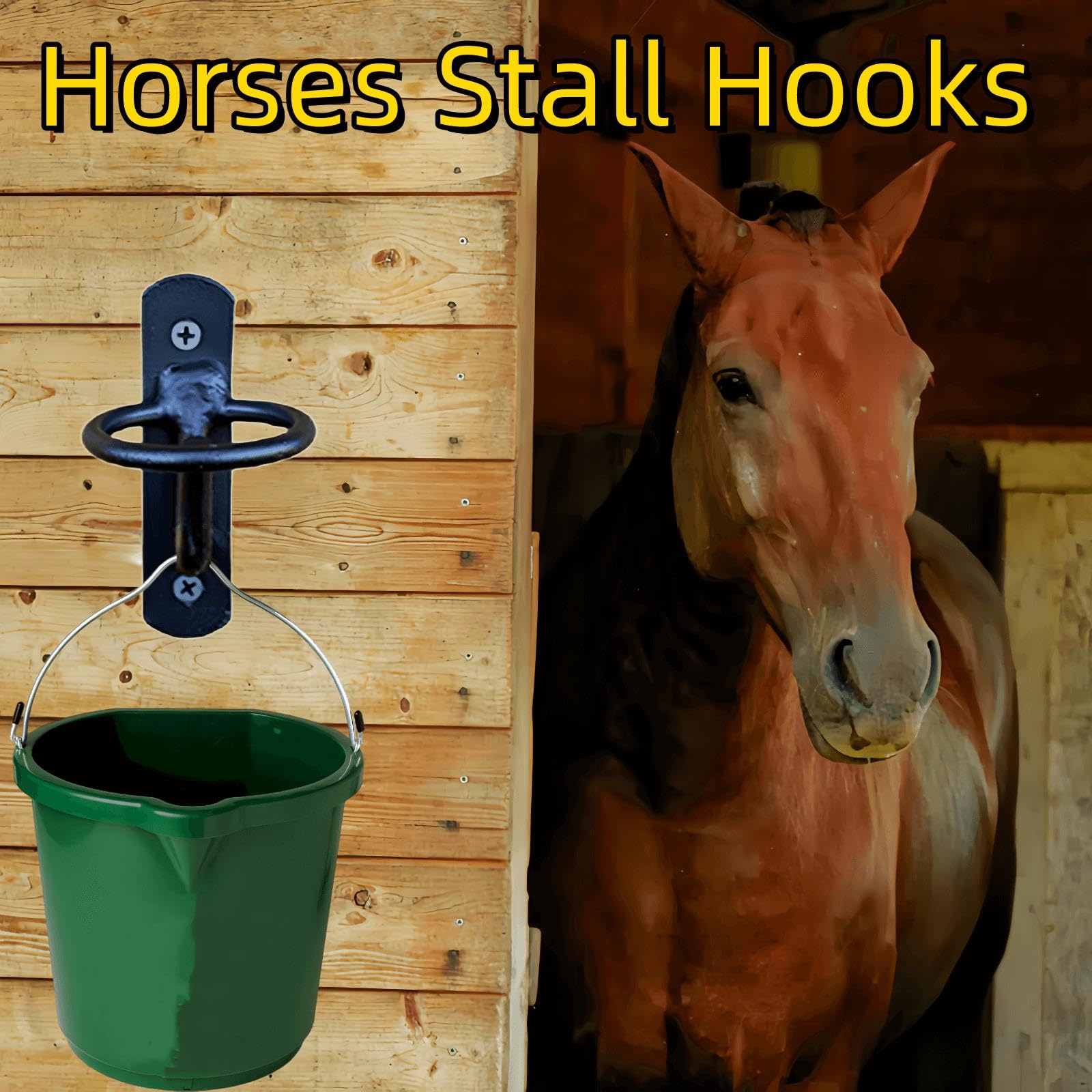 ZRruowin stainless screws pack for sturdy stall mounting