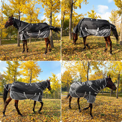 ZRSCHYG blanket with detachable hood protects against drafts in chilly mornings