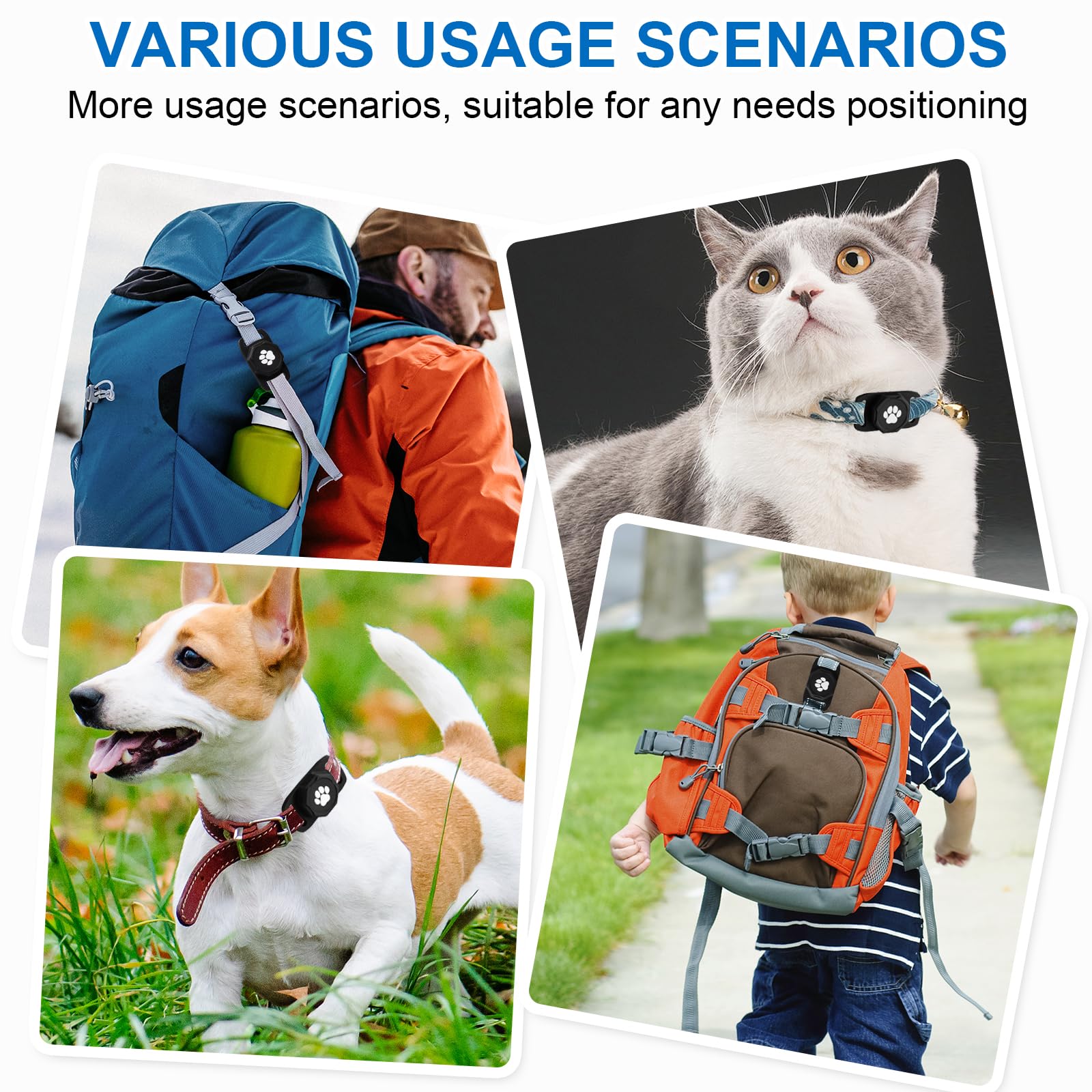 Ztobny package includes tracker, holder, and manual for quick start