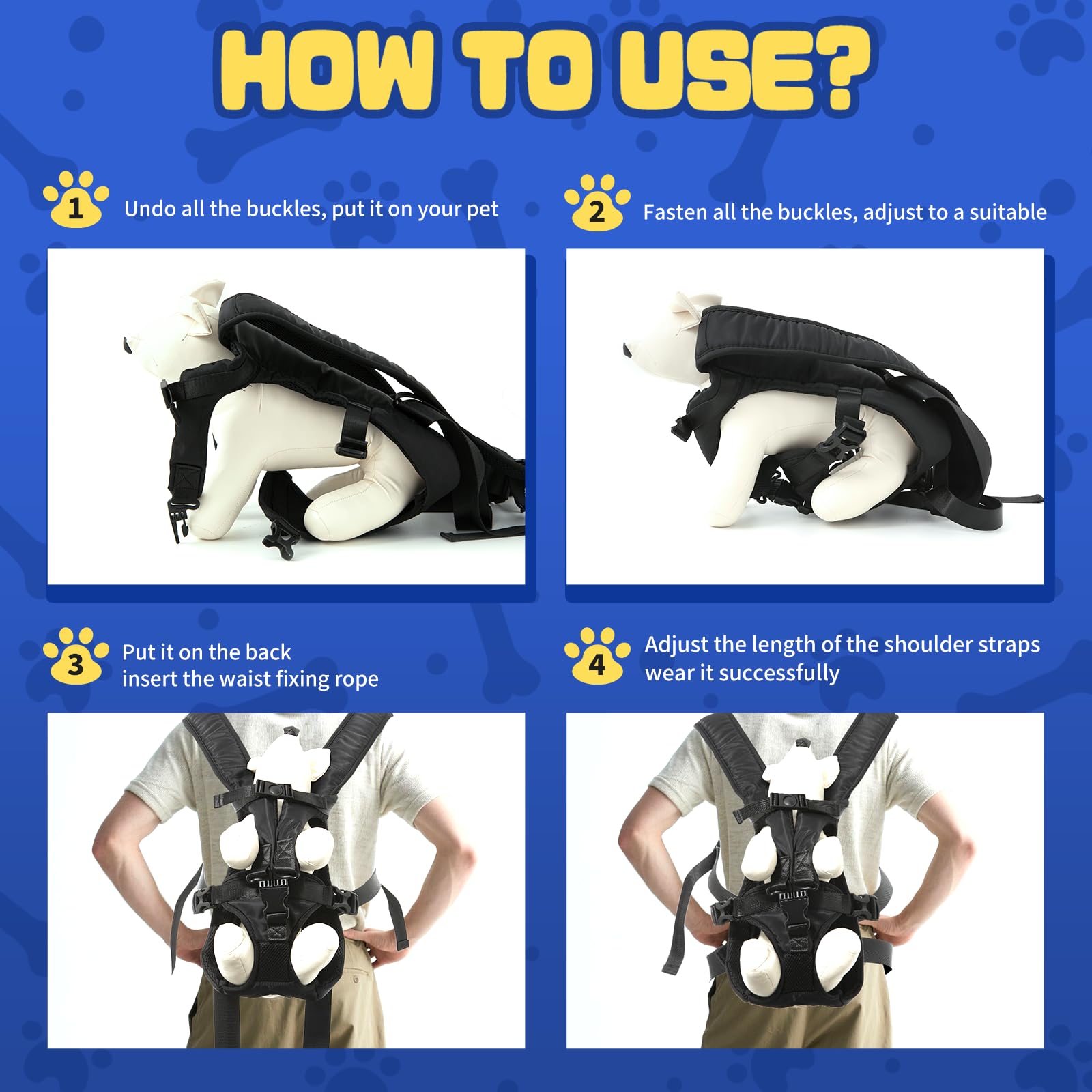 ZTVA hiking-ready dog backpack enables hands-free outdoor adventures.