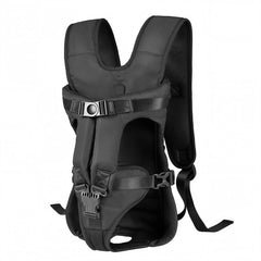 ZTVA dog backpack legs-out front carrier provides secure support during walks.
