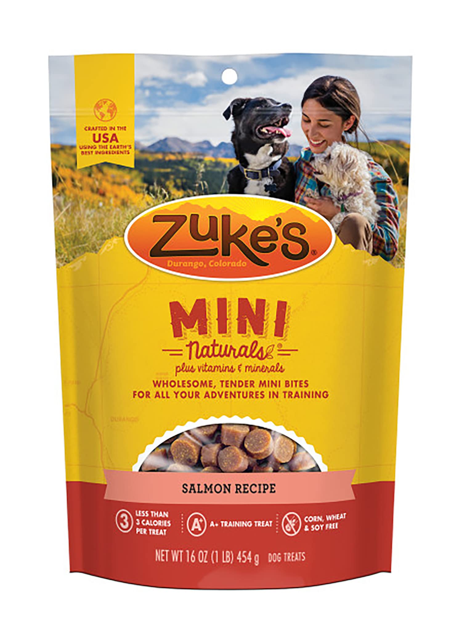 Zuke's Mini Naturals soft-chewy closeup shows tender texture for training moments