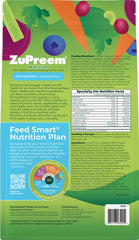 ZuPreem daily nutrition pellets texture closeup showing crunchy bite.