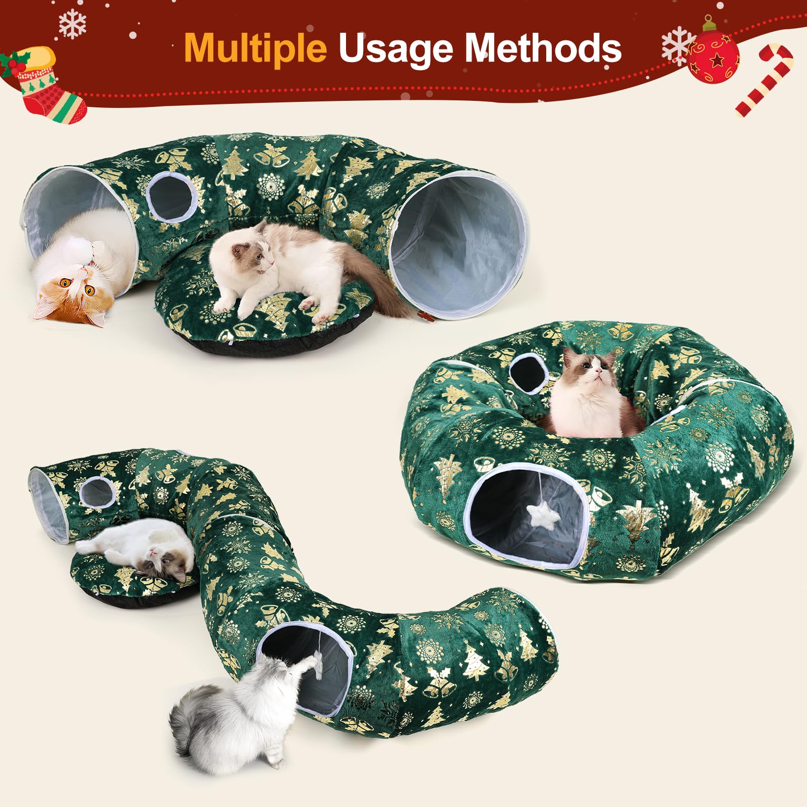 Zuqqony Cat Tunnel interactive openings invite multi-entry play and exploration