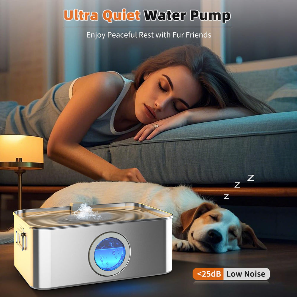 Zuqqony DYSJ01 12L capacity designed for multi-pet households