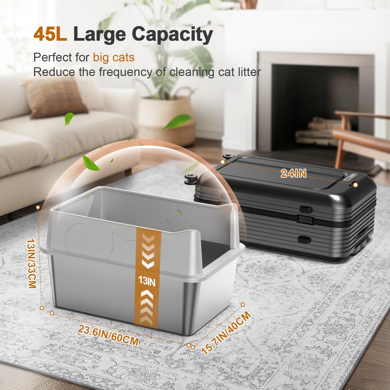 Zuqqony multi-cat spacious design accommodates several cats with comfort.