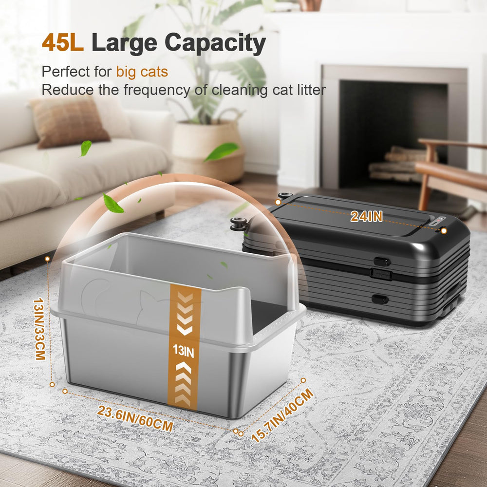 Zuqqony multi-cat spacious design accommodates several cats with comfort.