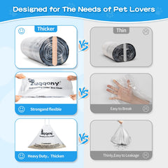 Zuqqony odor control bags maintain a fresher litter area between cleanups