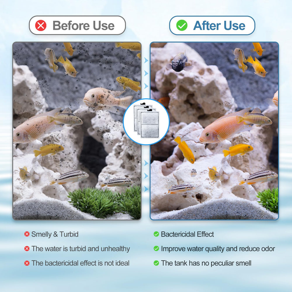 Zuqqony water quality clarity suggesting healthier fish habitat