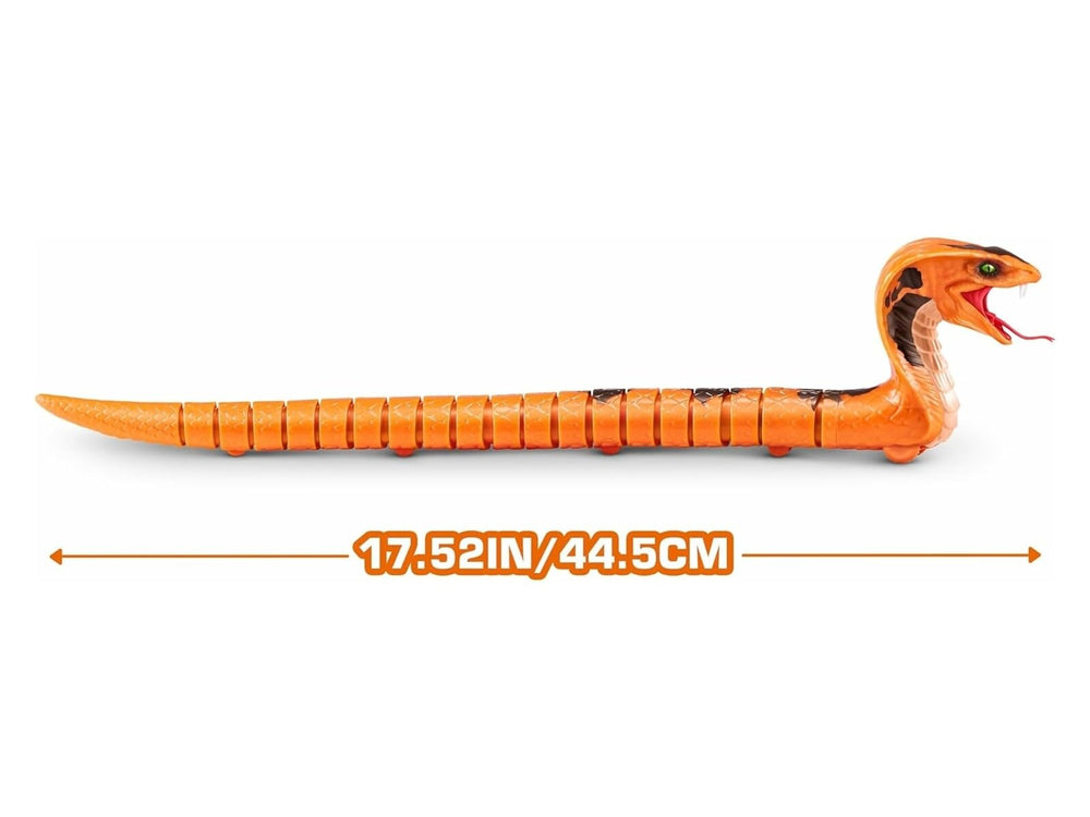 ZURU Alive Cobra Real close-up focuses on vivid detailing and color accents