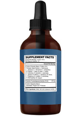 ZuvaPet Probiotics for Dogs drops dosing on a meal