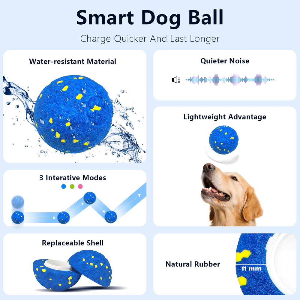Zuykjeagle interactive dog ball ETPU material for tear resistance