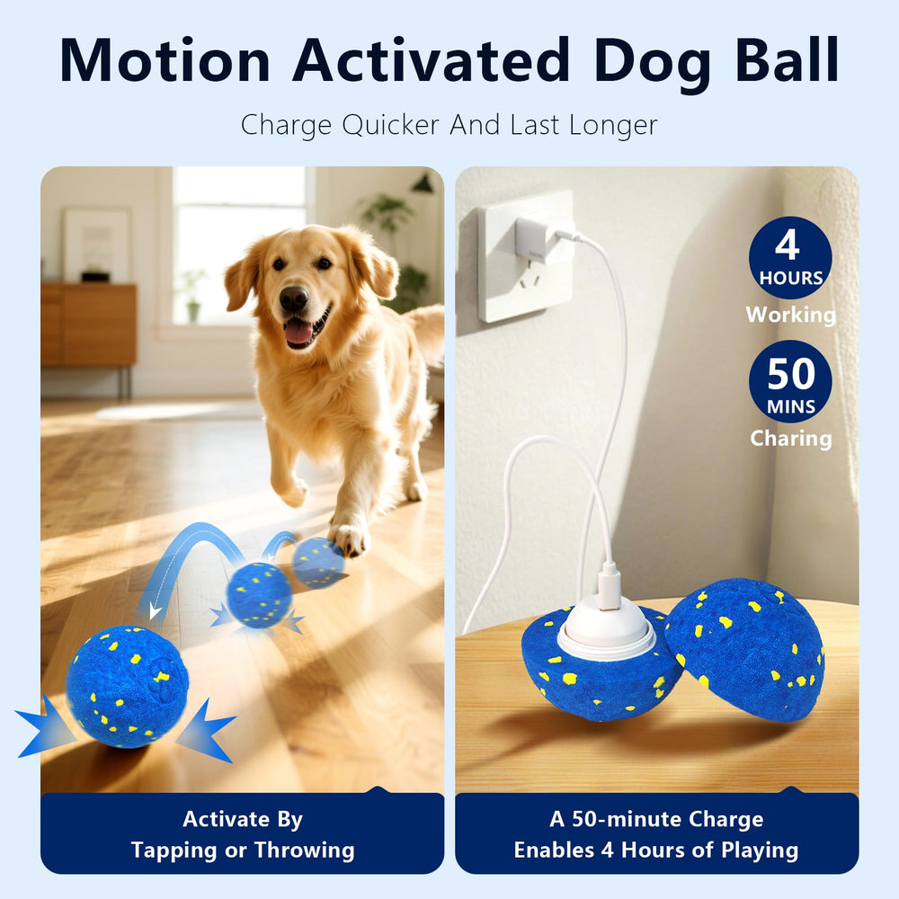 Zuykjeagle interactive dog ball easy to clean by removing parts
