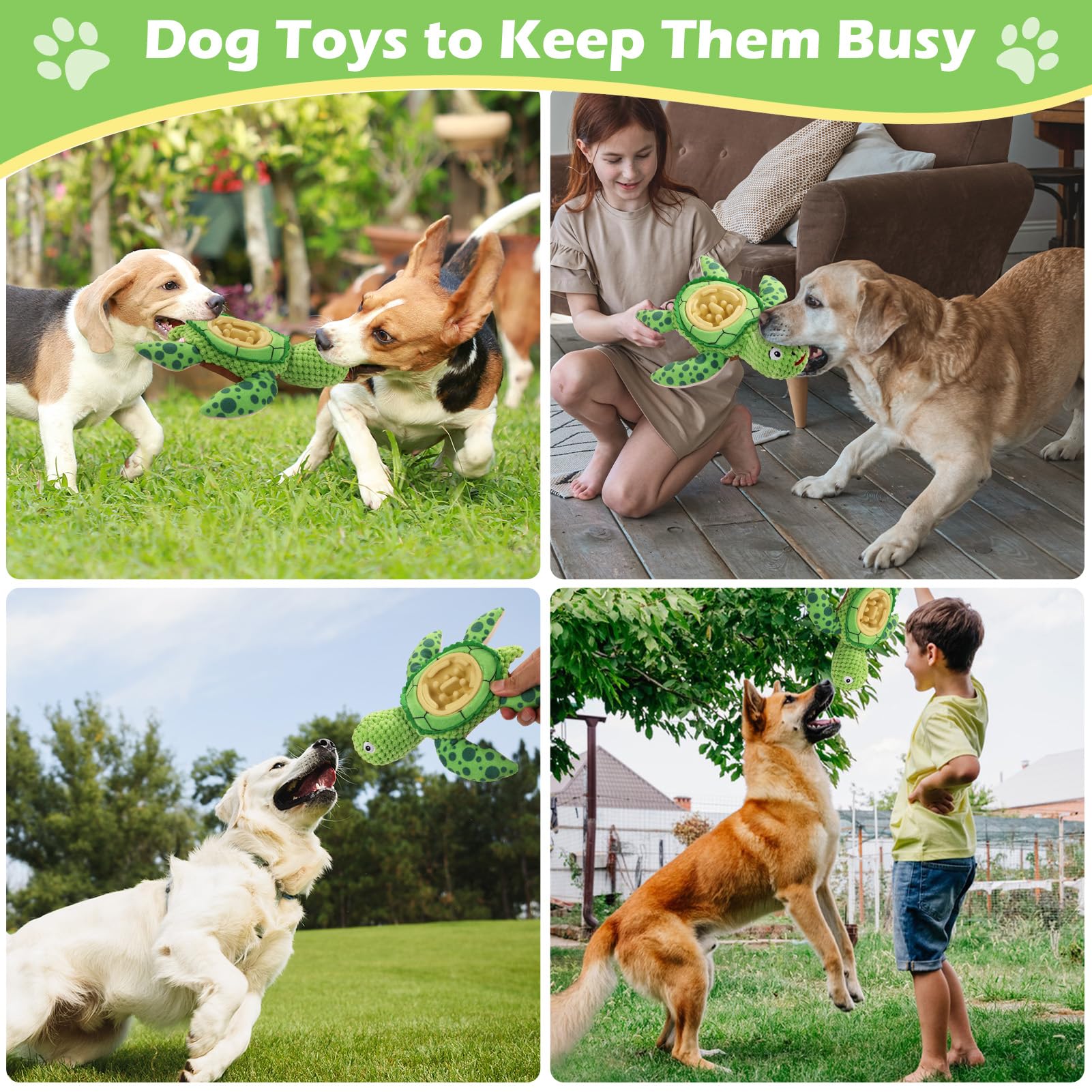 ZYBDP easy-clean dog toy keeps freshness between sessions.