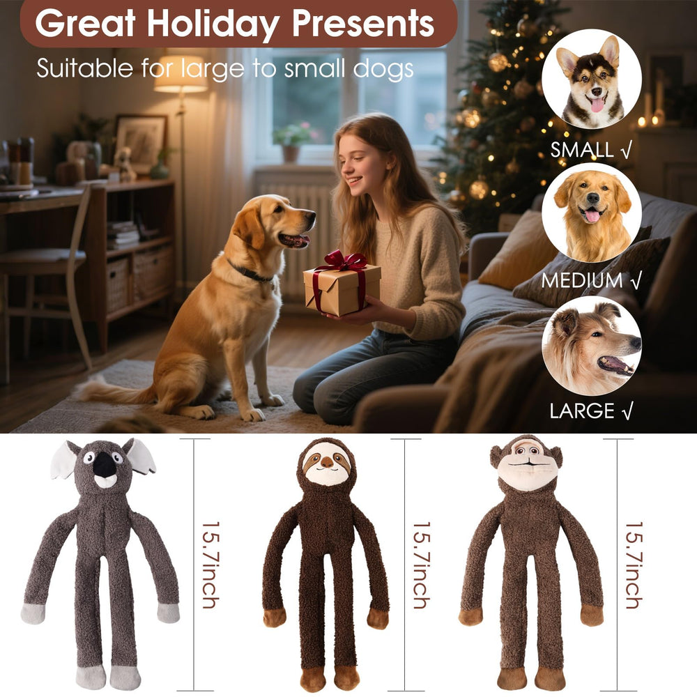 ZYBDP no-stuffing dog toys offer mess-free play for large breeds