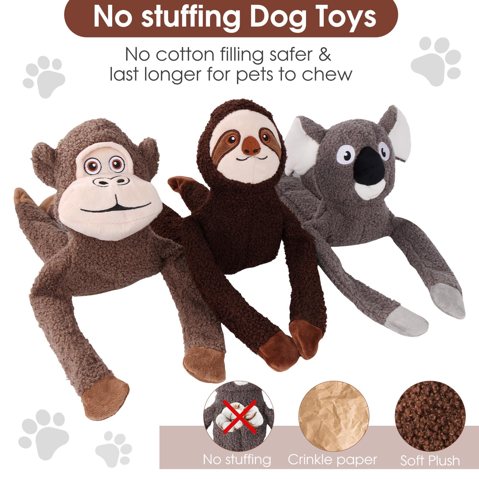 ZYBDP squeaker feature delivers playful sounds for training and entertainment