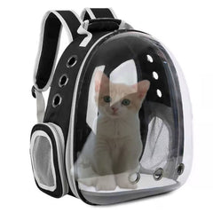 ZYHOAOE transparent capsule carrier: see your pet, observe mood on the go.
